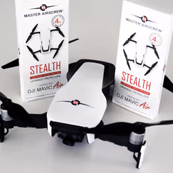 Master Airscrew DJI Mavic Air Stealth Upgrade Propellers - x4 Black
