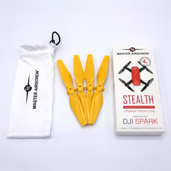 Master Airscrew DJI Spark Stealth Upgrade Propellers - x4 Yellow