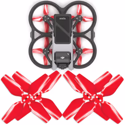 Master Airscrew DJI Avata 4-blade Upgrade Propeller Set x4 Red, Propeller, DJI