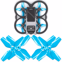 Master Airscrew DJI Avata 4-blade Upgrade Propeller Set x4 Blue, Propeller, DJI
