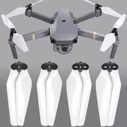 Master Airscrew DJI Mavic Pro & Platinum Stealth Upgrade Propellers - x4 White, Propeller, DJI