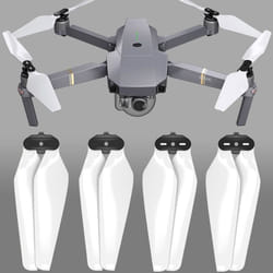 Master Airscrew DJI Mavic Pro & Platinum Stealth Upgrade Propellers - x4 White