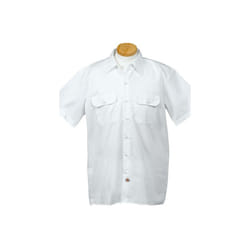 Unisex Short-Sleeve Work Shirt - BLAcK - S(D0102H7MFBT)