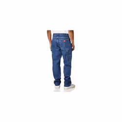 Dickies mens Relaxed Straight-fit Carpenter Jeans  Indigo Blue  32W x
