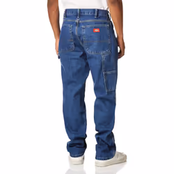 Dickies mens Relaxed Straight-fit Carpenter Jeans  Indigo Blue  44W x
