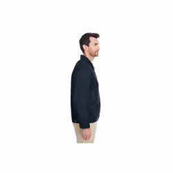 Mens Unlined Eisenhower Jacket - BLAcK - 3XL(D0102H7Zg8P)