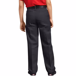 Dickies boys Flex Waist Flat Front Pants  Black  8 US