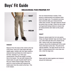 Dickies boys Flex Waist Flat Front Pants  Black  8 US