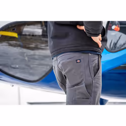 Dickies mens Relaxed Fit Straight-leg Duck Carpenter Big Jeans  Slate  46W x 32L US