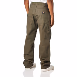 Dickies mens Relaxed Fit Sanded Duck Carpenter jeans  Moss Green  32W