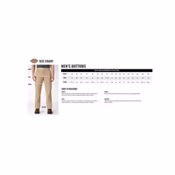 Dickies 85-283 Double Knee Work Pant Black 36W x 36L