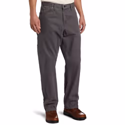 Dickies mens Relaxed Fit Sanded Duck Carpenter jeans  Slate Grey  32W