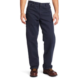 Dickies mens Relaxed Fit Sanded Duck Carpenter jeans  Dark Navy  34W x