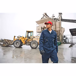 Dickies Men's Deluxe Long Sleeve Blended Coverall  Olive Green  Small/