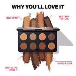 Smashbox Always On Mood Board Eye Shadow Palette | High Pigment + Shimmer  0.24 Ounce  Cozy Vibes