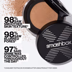 Smashbox Always on Loose Setting Powder | Blurs  Controls Oil + Shine  Weightless + Non Creasing or Drying with a Matte Finish  0.35 Ounce  Translucen