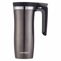 Contigo Handled AUTOSEAL Stainless Steel Travel Mug with Easy-Clean Lid  16 oz.
