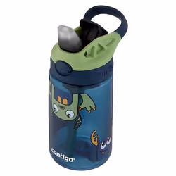 Contigo Kids Straw Water Bottle with AUTOSPOUT Lid 14oz Monsters