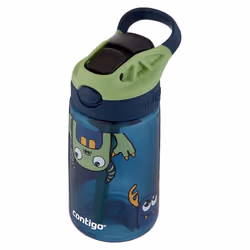 Contigo Kids Straw Water Bottle with AUTOSPOUT Lid  14oz  Monsters