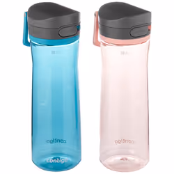 Contigo Jackson 2.0 Tritan Water Bottle with AUTOPOP Lid  24 Oz.  2- Pack