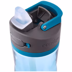 Contigo Ashland 2.0 Leak-Proof Water Bottle with Lid Lock and Angled Straw  Dishwasher Safe  Interchangeable Lid  Pack of 2  24oz  Juniper/Sake