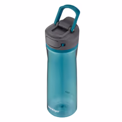 Contigo AUTOSEAL Cortland 24oz Water Bottle  BPA-Free Plastic  Spill  Leak-Proof Lid  and Carry Handle  Dishwasher Safe  Spirulina