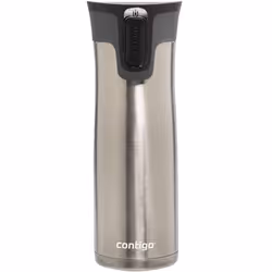 Contigo West Loop Stainless Steel 24oz VacuumInsulated Travel Mug SpillProof Lid Hot up to 5 Hours and Cold up to 12 Hours