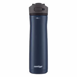 Contigo Ashland Chill 24oz Stainless Steel Water Bottle with Leakproof Lid  Straw  Smart Temperature Technology Keeps Beverag ...