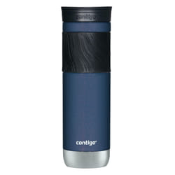 Contigo SNAPSEAL Insulated Stainless Steel Travel Mug with Grip  24oz  Midnight Berry