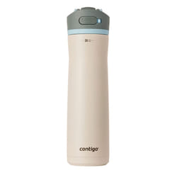 Contigo Wells Chill Stainless Steel Filter Water Bottle with AUTOSPOUT Straw Lid  24oz.  Salt