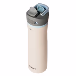 Contigo Wells Chill Stainless Steel Filter Water Bottle with AUTOSPOUT Straw Lid  24oz.  Salt
