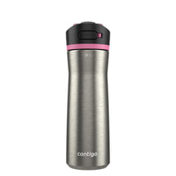 Contigo Ashland Water Bottle  24 oz  Stainless Steel w/Azalea