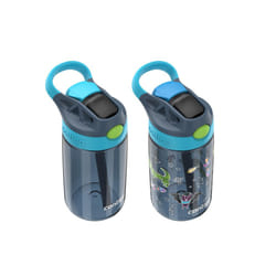Contigo AutoSpout Water Bottle  14oz  Pack of two  Blueberry/Blue Raspberry & Blueberry Nightfall