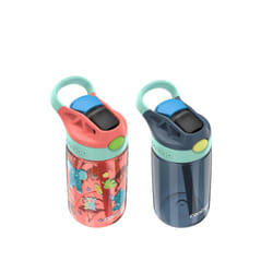 Contigo Kids Water Bottle with Redesigned AUTOSPOUT Straw  14 oz  2-Pack