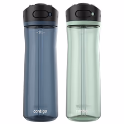 Contigo Ashland 2.0 AUTOSPOUT Water Bottle 24 oz 2-Pack Blueberry; Agave