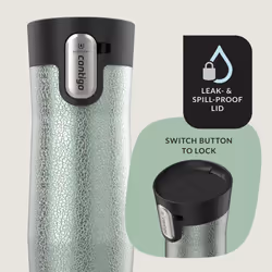 Contigo AUTOSEAL West Loop Vacuum-Insulated Stainless Steel Travel Mug with Easy-Clean Lid  16 oz