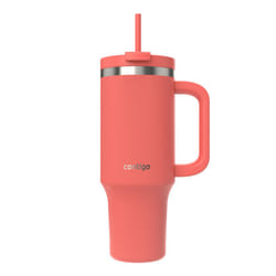 Contigo Streeterville 40oz Tumbler  Stainless Steel Vacuum Insulated  Leak-Proof  Cold for 29 Hours  Coral