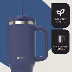 Contigo Streeterville 40oz Tumbler  Stainless Steel Vacuum Insulated  Leak-Proof  Cold for 29 Hours  Indigo