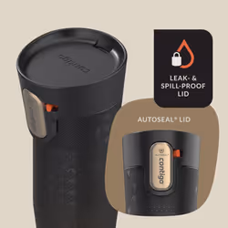 Contigo x Ally Love Stainless Steel Vacuum-Insulated Travel Mug with Autoseal and Easy Clean Lid  Spill-proof  Keeps Drinks cold 24 hrs & hot for 11 h
