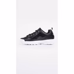 Fila Men's Disruptor II No-Sew Sneaker (9 M US Black/Red/White)