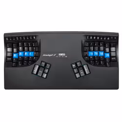 Kinesis Advantage2 Quiet LF keyboard Office USB QWERTY Black - Additional view 2