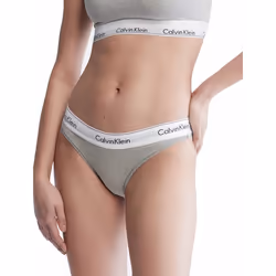 Calvin Klein Women's Modern Cotton Stretch Bikini Panty Grey Heather