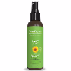 DermOrganic Color Care with Sunflower AntiFade Extract SulfateFree 8WAY THERMAL SPRAY 8 Fl Oz