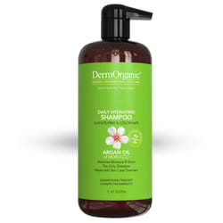 DermOrganic Argan Oil Daily Hydrating Hair CareSulfate Free  Color SafeSHAMPOO 338 oz