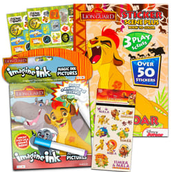 Lion King and Lion Guard Coloring Book Set - Mess-Free Imagine Ink Boo