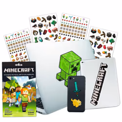 Minecraft Laptop Stickers Ultimate Set - Bundle Includes 10 Premium Minecraft Decals for Room Decor  Car  MacBook  Phone and  ...