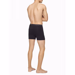 Calvin Klein Men's Cotton Classics 7-Pack Boxer Brief  7 Black  S