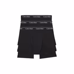 Calvin Klein Men's Cotton Classics 3-Pack Boxer Brief 3 Black S