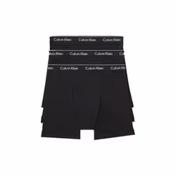 Calvin Klein Men's Cotton Classics 3-pack Boxer Brief  3 Black  Large
