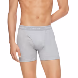 Calvin Klein Men's Cotton Classics 3-Pack Boxer Brief 3 Grey Heather